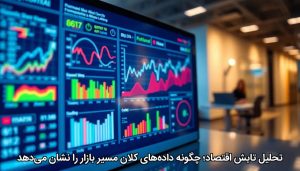 تحلیل تابش اقتصاد؛ چگونه داده‌های کلان مسیر بازار را نشان می‌دهد