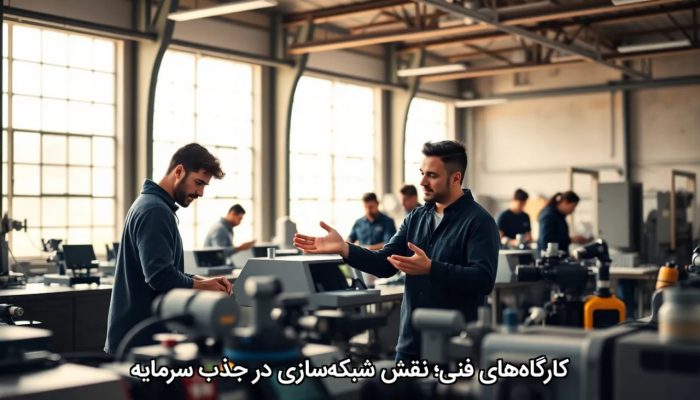 کارگاههای فنی؛ نقش شبکهسازی در جذب سرمایه کارگاههای فنی؛ نقش شبکهسازی در جذب سرمایه