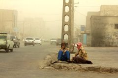 تداوم طوفان و گرد و خاک در منطقه سیستان تا اواسط هفته آینده