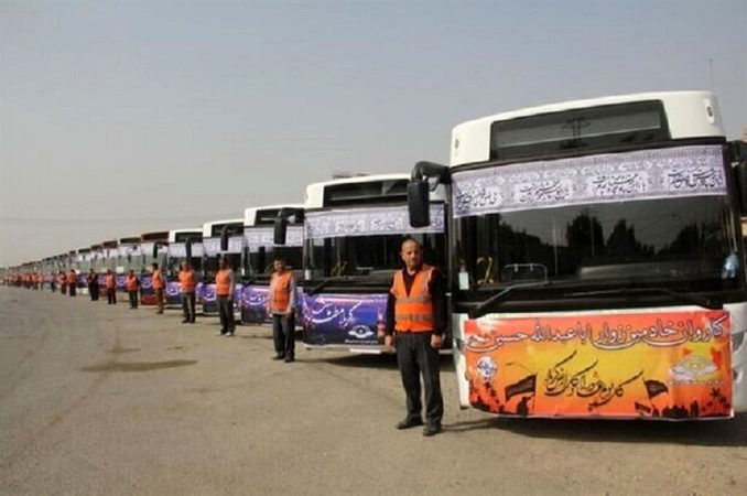 ۵۰۰۰ دستگاه اتوبوس بیشتر برای پاسخگویی به حجم سفرهای اربعین نیاز است ۵۰۰۰ دستگاه اتوبوس بیشتر برای پاسخگویی به حجم سفرهای اربعین نیاز است