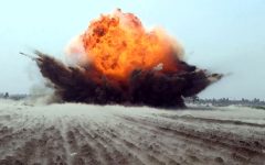 انفجار کنترل‌شده در غرب بندرعباس روی داد