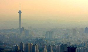 وضعیت هوای تهران به حالت قرمز رسید