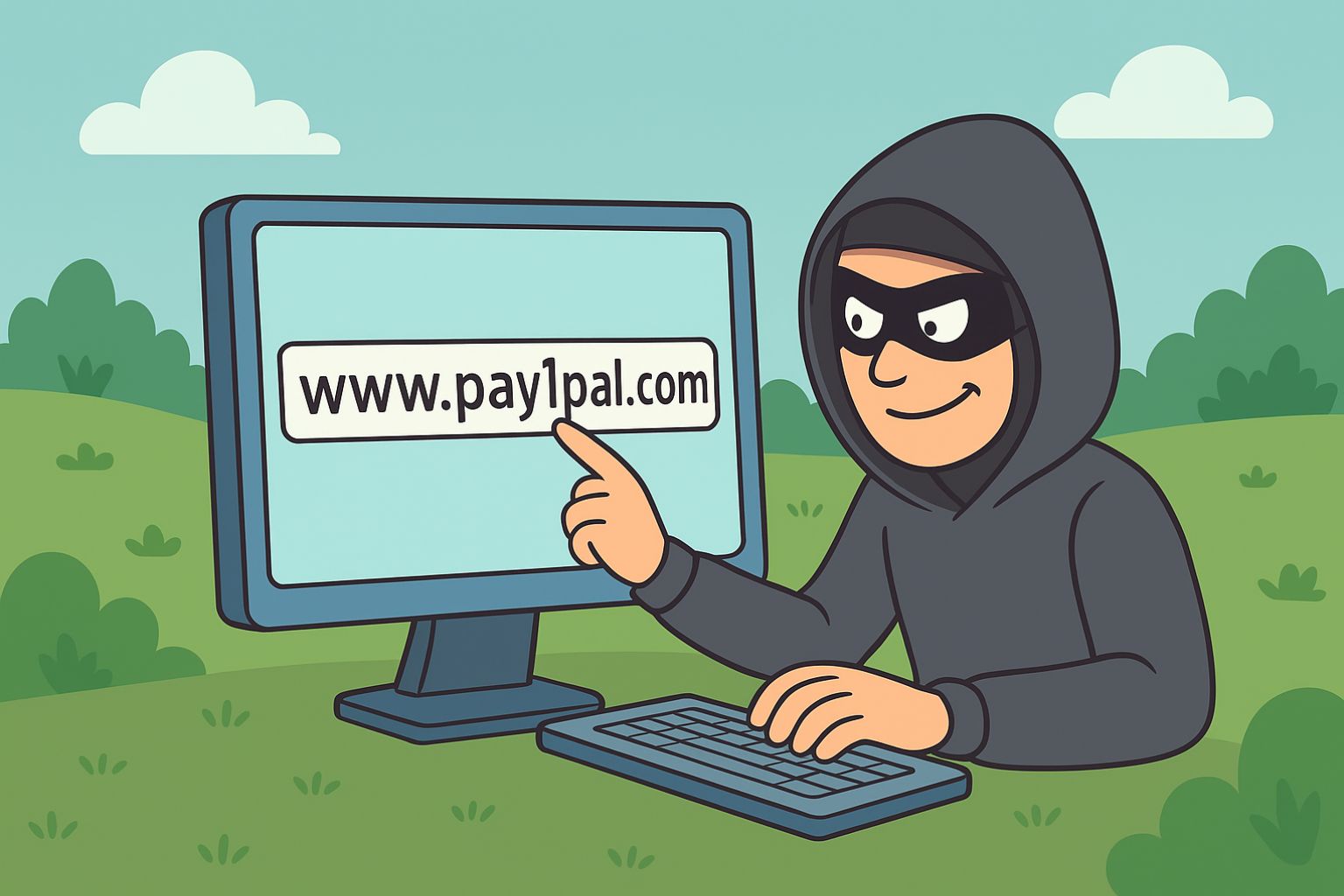 سایت ناشناس با دامنه‌ای عجیب