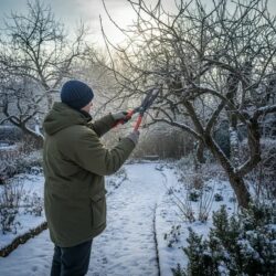 مراقبت از درختان بعد از هرس در فصل زمستان