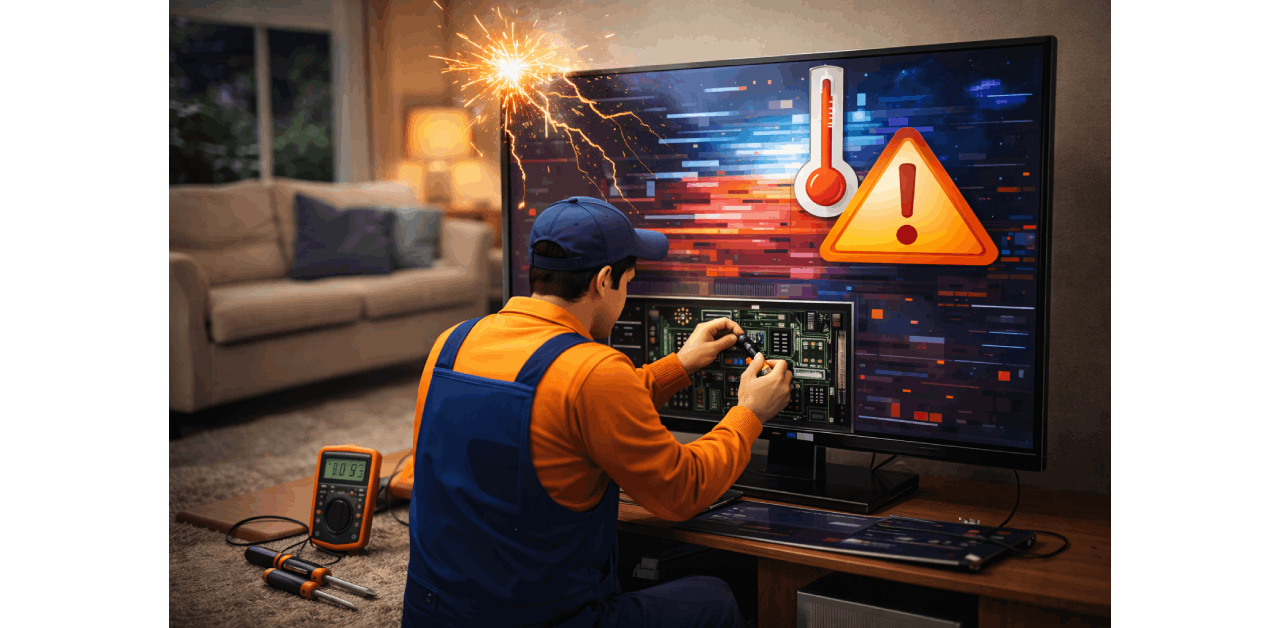 چرا تعمیر تلویزیونهای جدید پیچیدهتر از قبل شده است؟ مقایسه تلویزیونهای قدیمی و جدید از منظر تعمیرپذیری - کاردون