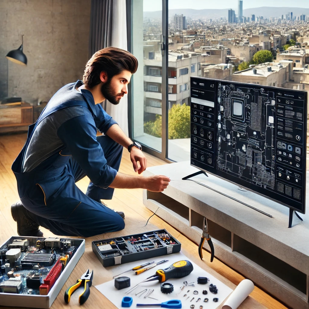 🛠️ مقدمه: چرا تعمیر تلویزیون سام اهمیت دارد؟ خرابی مینبرد؛ رایج اما قابل تعمیر