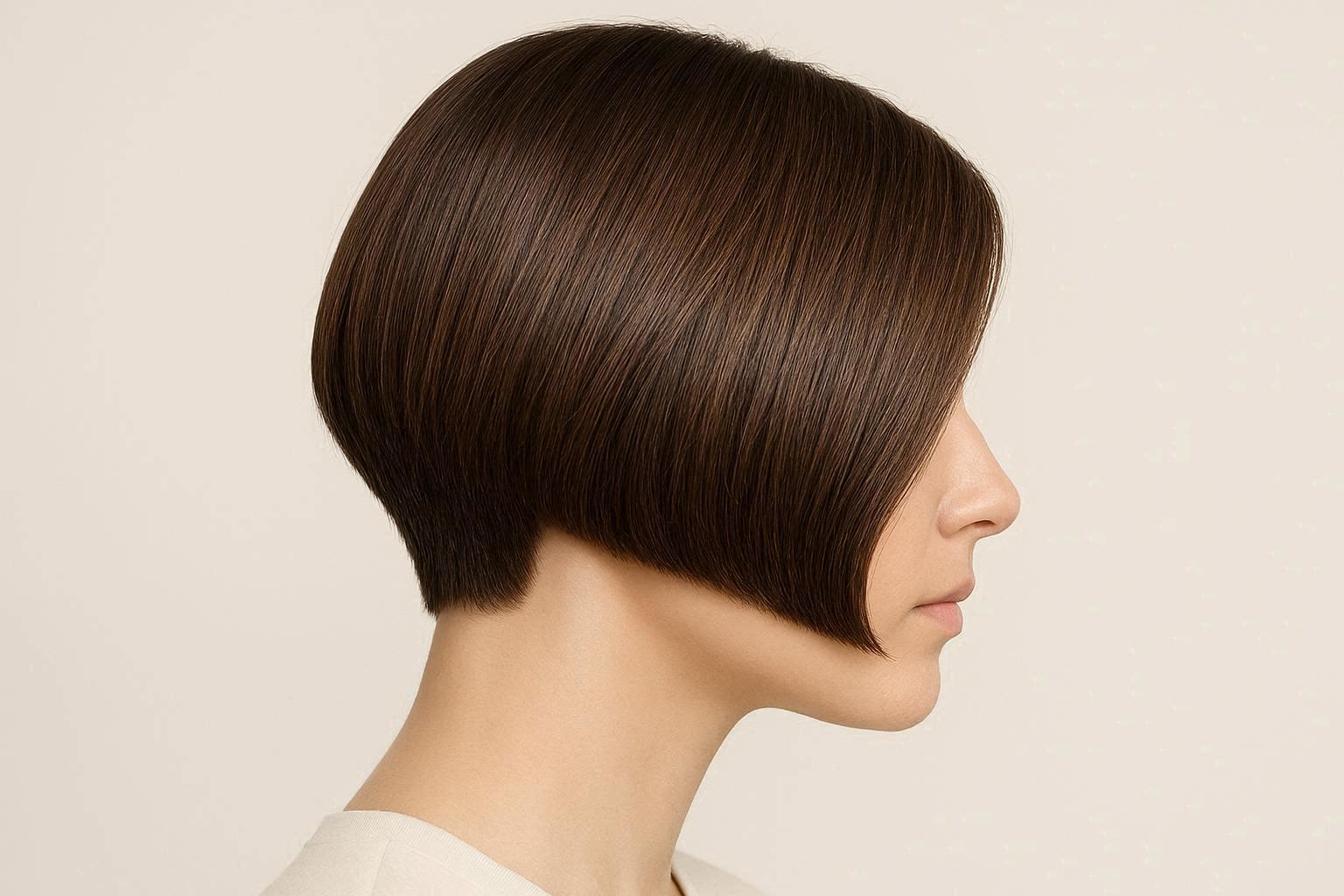 کوتاهی مو کوتاه با چتری پرده‌ای