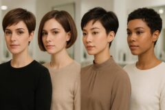جدیدترین مدل‌های کوتاهی مو زنانه ترند ۲۰۲۵ | راهنمای جامع انتخاب مدل مو