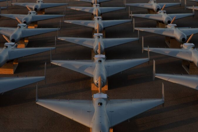 آمریکا یک اسکادران پهپاد شاهد ۱۳۶ در خاورمیانه مستقر کرد+ تصاویر