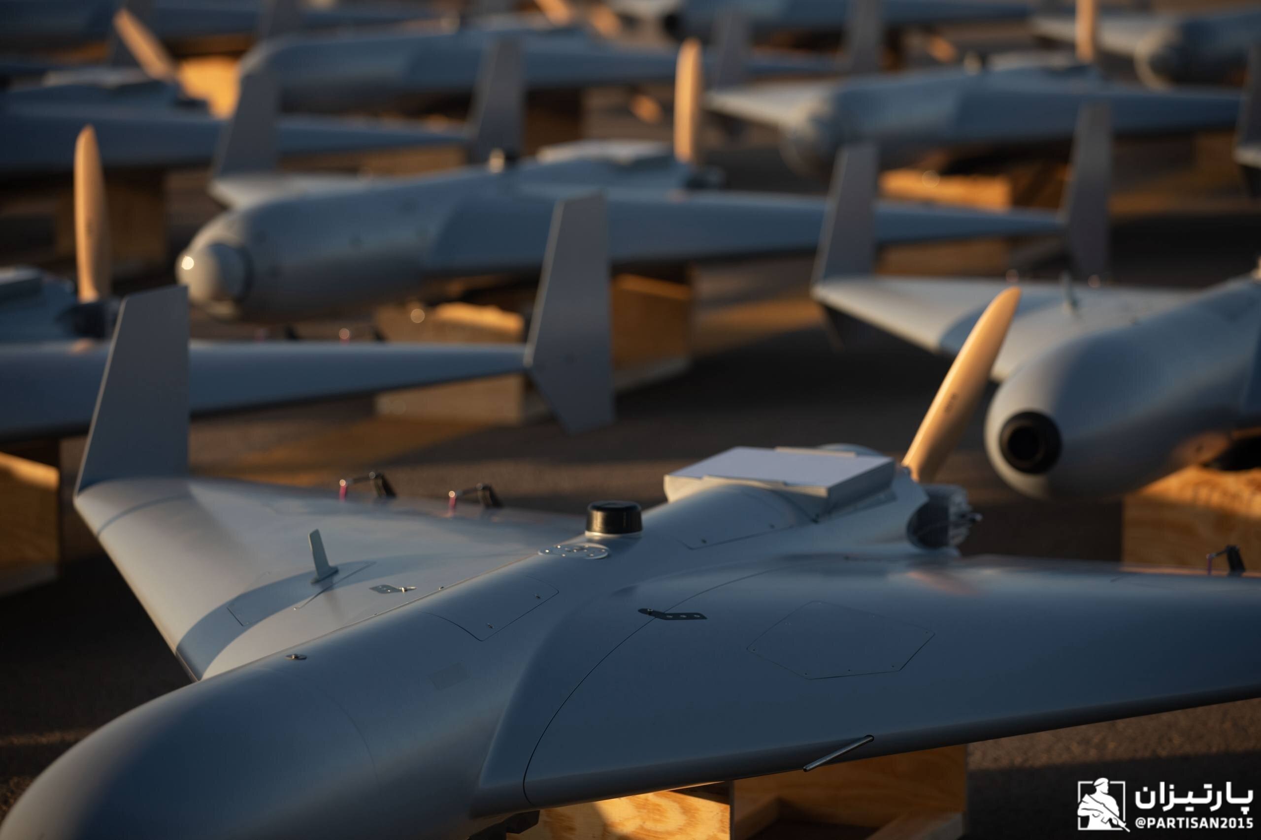 آمریکا یک اسکادران پهپاد شاهد ۱۳۶ در خاورمیانه مستقر کرد+ تصاویر آمریکا یک اسکادران پهپاد شاهد ۱۳۶ در خاورمیانه مستقر کرد+ تصاویر