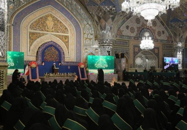 اجتماع 2 هزار بانوان خدمه حرم رضوی
