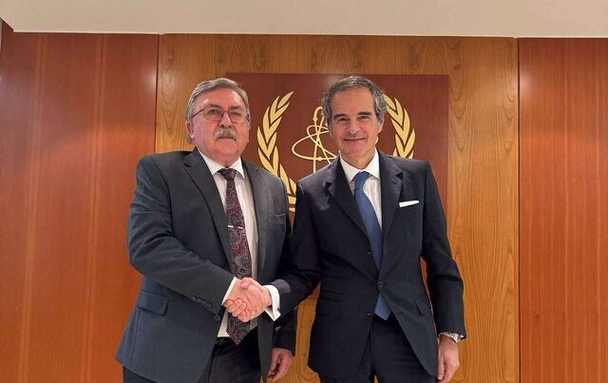 اولیانوف با گروسی درباره برنامه هسته ای ایران رایزنی کرد