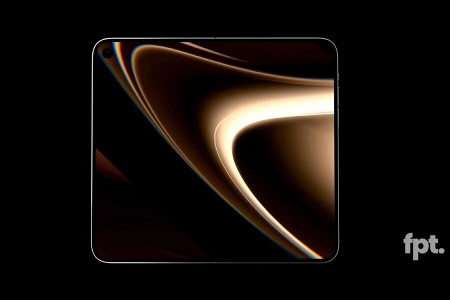 این آیفون تاشو است / طراحی عریض و بدون چین‌خوردگی نمایشگر