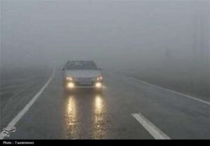 تداوم مه گرفتگی در گردنه‌ها در زنجان