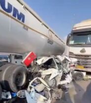 تصادف وحشتناک در بندر شهید رجایی