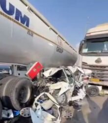 تصادف وحشتناک در بندر شهید رجایی