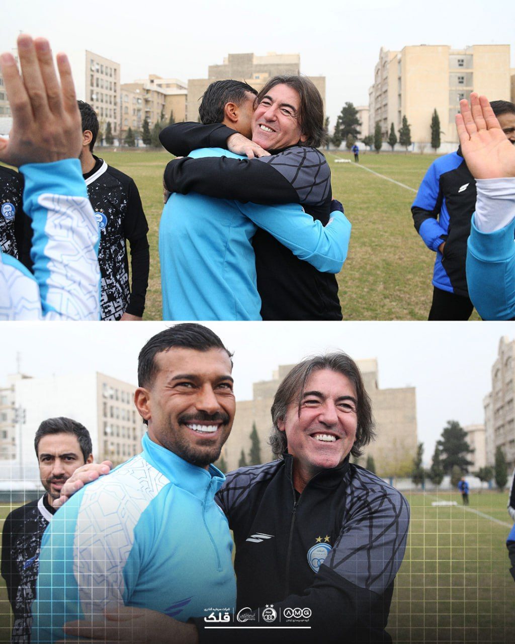 تصویر عجیب از ساپینتو و رامین بعد از حاشیه بزرگ تصویر عجیب از ساپینتو و رامین بعد از حاشیه بزرگ