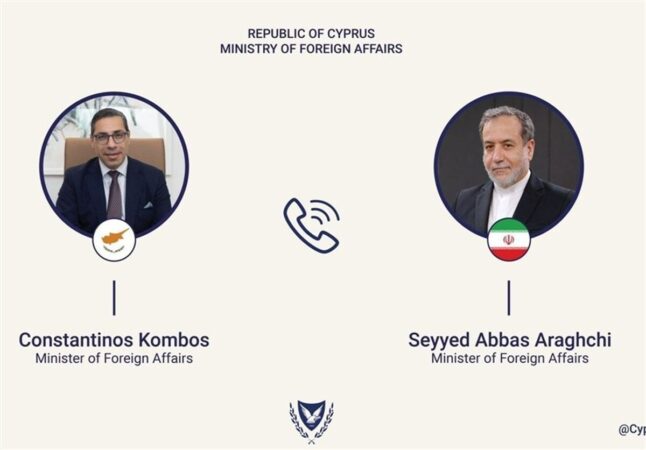 جزئیات تماس تلفنی وزیر خارجه قبرس با عراقچی