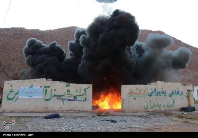 رزمایش الی بیت‌المقدس در تبریز؛ نمایش آمادگی و انسجام گردان‌های مردمی