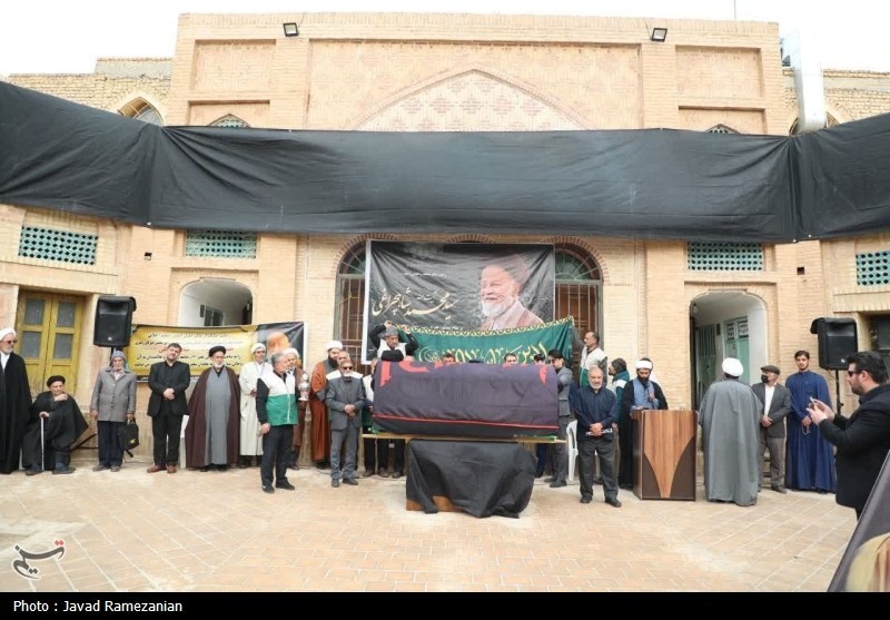علما، روحانیان و طلاب دامغان با پیکر آیتالله شاهچراغی وداع کردند+تصاویر تسنیم , اخبار استان سمنان , اخبار سمنان , اخبار دامغان ,