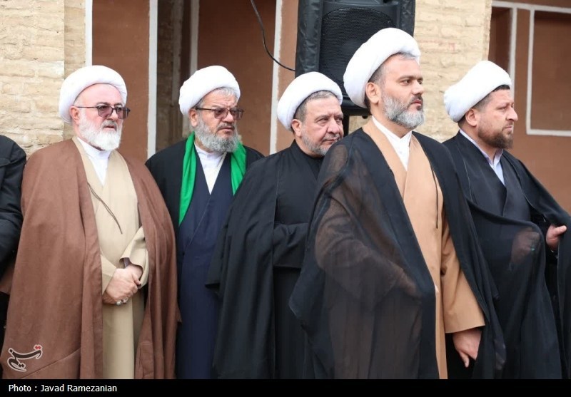 علما، روحانیان و طلاب دامغان با پیکر آیتالله شاهچراغی وداع کردند+تصاویر تسنیم , اخبار استان سمنان , اخبار سمنان , اخبار دامغان ,