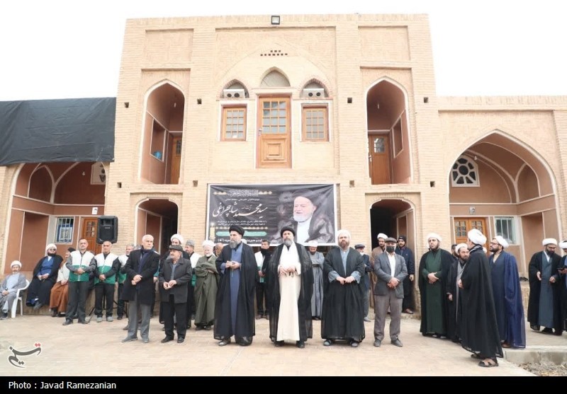 علما، روحانیان و طلاب دامغان با پیکر آیتالله شاهچراغی وداع کردند+تصاویر تسنیم , اخبار استان سمنان , اخبار سمنان , اخبار دامغان ,