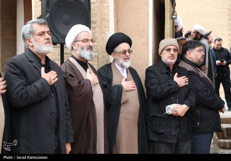 علما، روحانیان و طلاب دامغان با پیکر آیتالله شاهچراغی وداع کردند+تصاویر تسنیم , اخبار استان سمنان , اخبار سمنان , اخبار دامغان ,