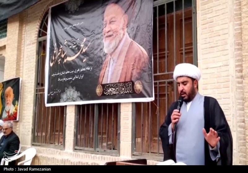 علما، روحانیان و طلاب دامغان با پیکر آیتالله شاهچراغی وداع کردند+تصاویر تسنیم , اخبار استان سمنان , اخبار سمنان , اخبار دامغان ,