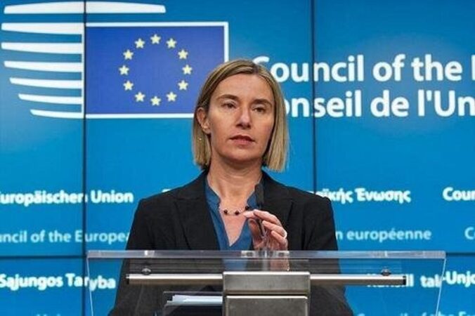 فدریکا موگرینی بازداشت شد