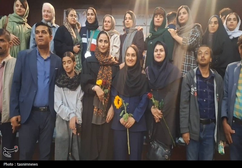 قهرمان ناشنوای المپیک توکیو با دو طلا به زادگاهش بازگشت+تصاویر ورزش بانوان , اخبار استان کهگیلویه و بویراحمد ,