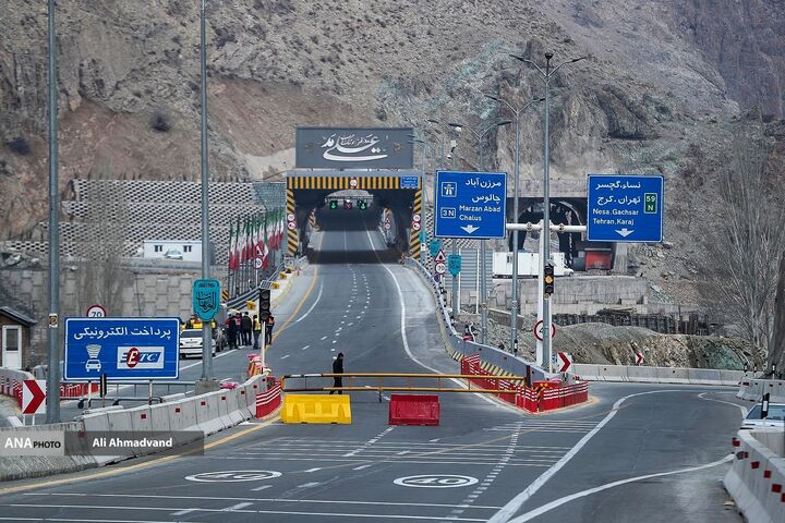 ممنوعیت تردد در محور چالوس و آزادراه تهران – شمال تا ساعت ۱۹