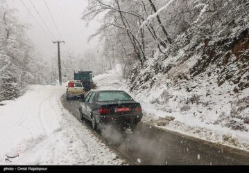 وضعیت جاده‌ها؛ ترافیک سنگین در چالوس و ۳ آزادراه