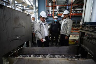 انجام تست عملیاتی ناحیه پایانی پتروشیمی صدف خلیج‌فارس با حضور مدیرعامل هلدینگ خلیج‌فارس