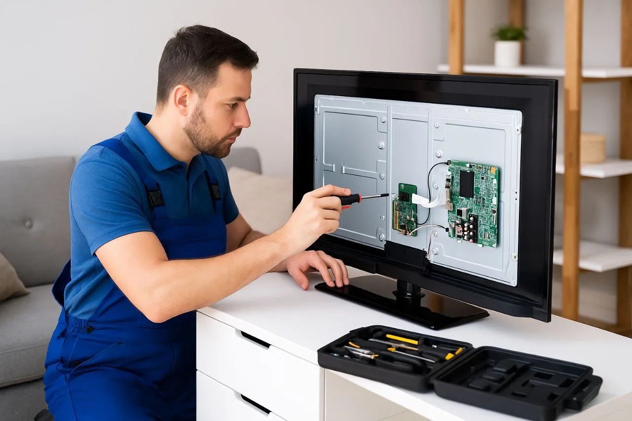 شفاف‌سازی هزینه‌های تعمیر تلویزیون هیتاچی