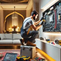 راهنمای جامع تعمیر تلویزیون پاناسونیک در تهران: از عیب‌یابی تا گارانتی خدمات.