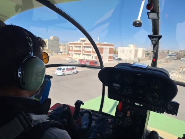 اورژانس تهران: صدای بالگرد در جنوب پایتخت جای نگرانی ندارد