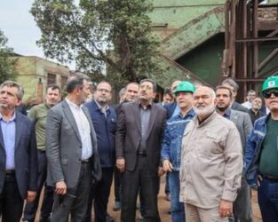 وزیر صمت از فولاد خوزستان بازدید کرد