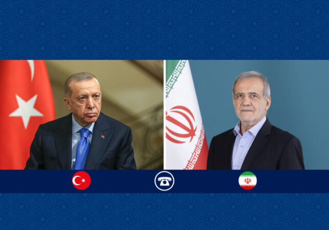تأکید پزشکیان و اردوغان بر تداوم مساعی دیپلماتیک برای ثبات منطقه