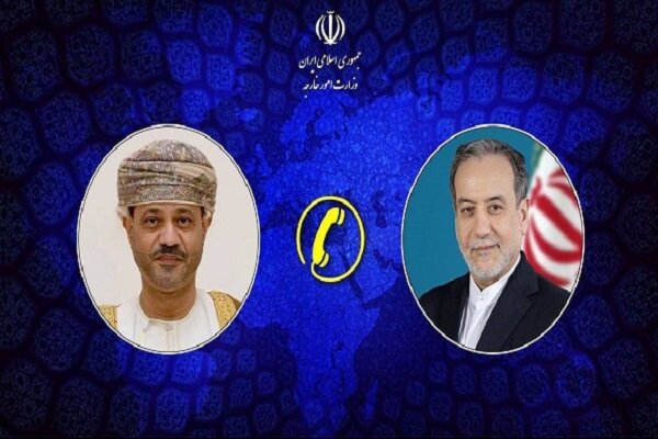  تماس تلفنی وزرای امور خارجه ایران و عمان درباره خاتمه جنگ