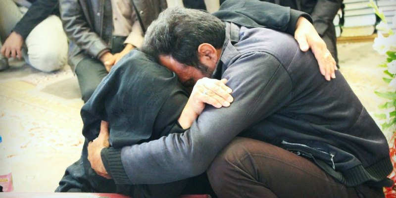 حضور آرامش بخش کنار بازماندگان متوفی در لحظات سخت