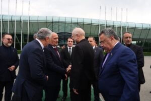 قالیباف باکو را به مقصد تهران ترک کرد