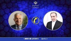 گفتگوی تلفنی وزرای امور خارجه جمهوری اسلامی ایران و ایتالیا