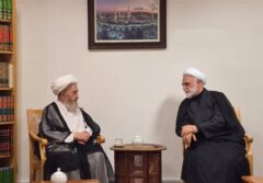 دیدار رئیس قوه قضاییه با آیت‌الله سبحانی