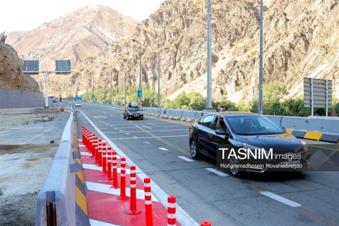 ببینید| آزادراه شمالی کرج با دستور رئیس جمهور به بهره‌برداری رسید