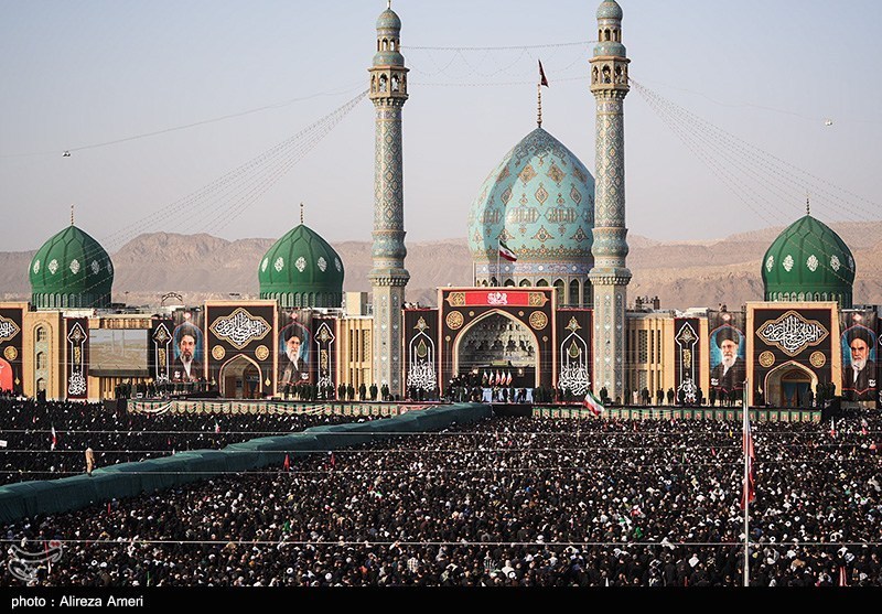 شهید امام خامنه ای (ره) , اخبار قم , بدرقه آقای شهید ایران , تشییع امام شهید , تشییع رهبر شهید , 