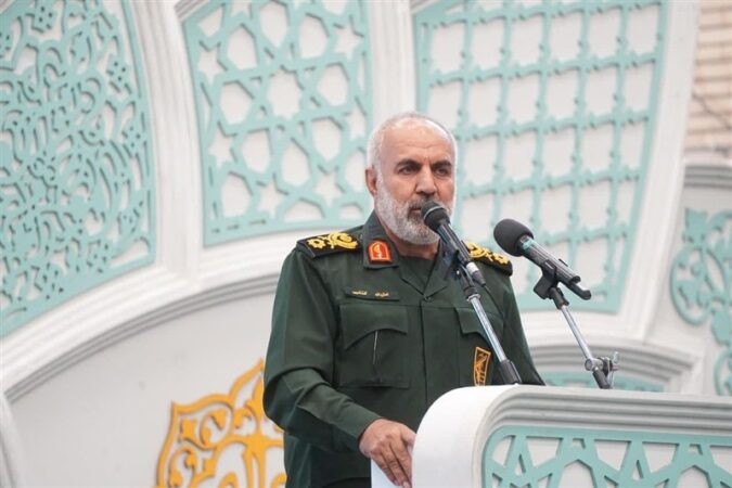 سردار گشتاسبی: ‌اجازه تحرک زمینی به دشمن ‌نمی‌دهیم