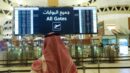 توقف پروازها در پایتخت عربستان