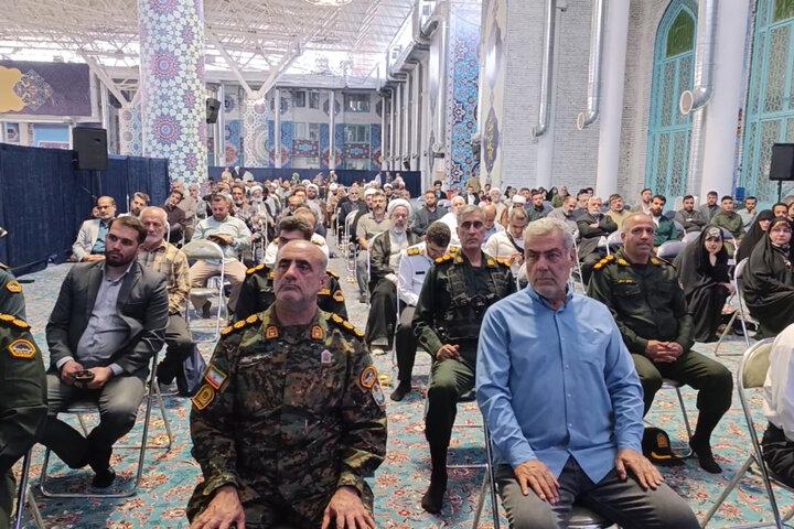 خادمان تجمعات مردمی کرج پای کار ایران تجلیل شدند