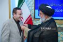 نشان خادمی مسجد جمکران بر سینه محمد گلریز نشست+ عکس